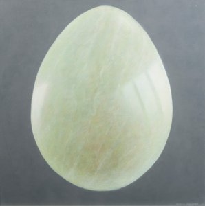 Jade Egg ، 2012 (أكريليك على قماش)